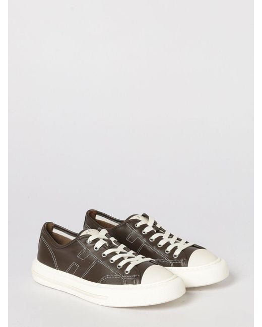 Hogan White Rebel Low-Top Sneakers for men