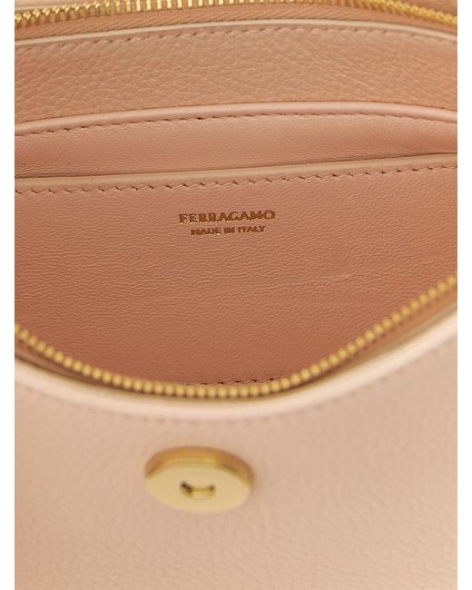 Ferragamo Natural Shoulder Bag