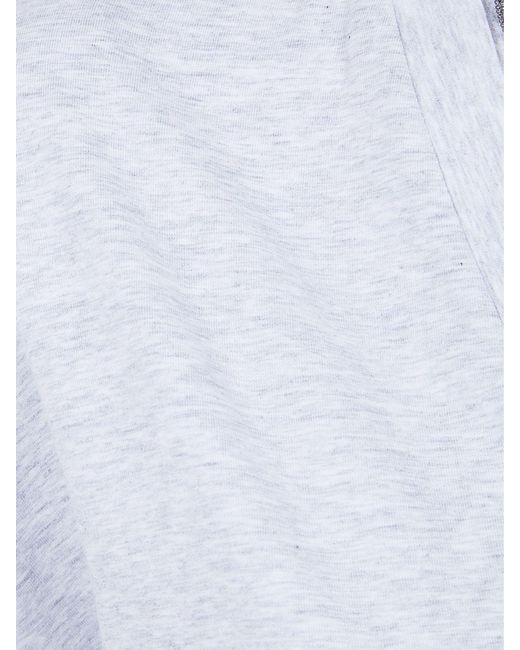 Brunello Cucinelli White Basic Cotton T-Shirts