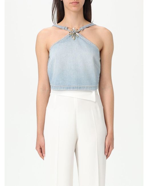 Top Mujer SIMONA CORSELLINI de color Blue