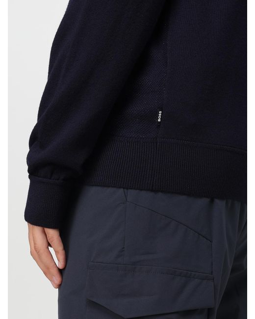 Cardigan Homme Boss pour homme en coloris Blue