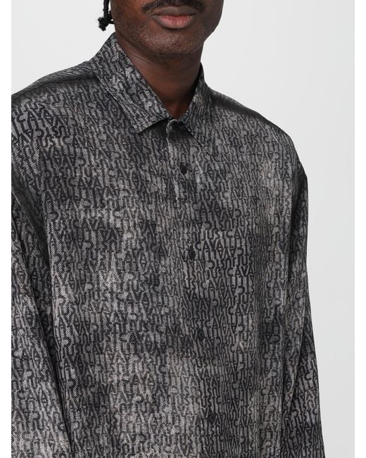 Just Cavalli Gray Shirt for men