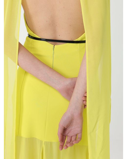 Vestido Elisabetta Franchi de color Yellow
