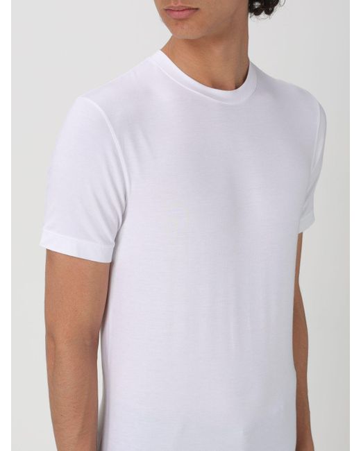 Camiseta Giorgio Armani de hombre de color White