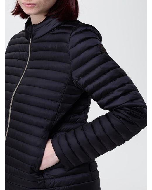 Save The Duck Blue Nylon Down Jacket