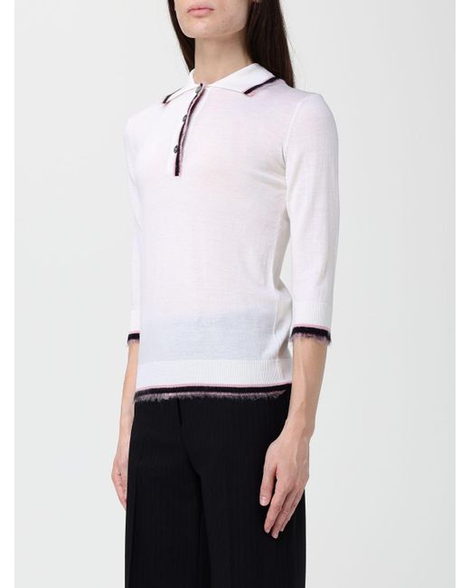 N°21 Sweater in White | Lyst