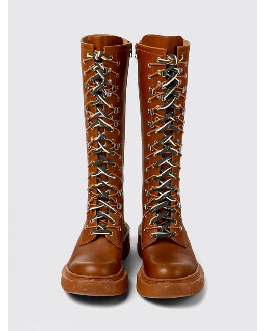 CAMPERLAB Brown Vamonos Leather Boot for men