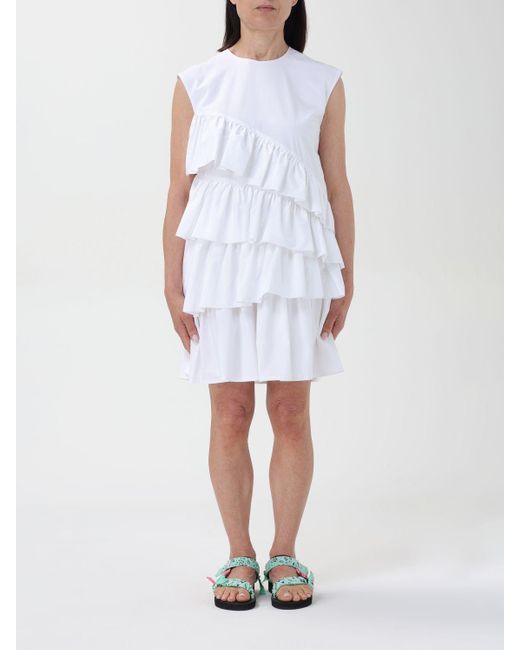 MSGM White Dress