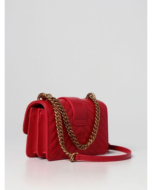 Borsa PINKO Love Bag Mix in Nappa Nera | LATTANZI UOMO DONNA - Shop Online