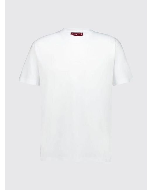 Gucci White T-Shirt for men