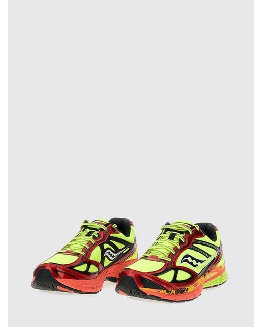 Saucony Green Progrid Guide 7 Hi Octane Sneakers for men
