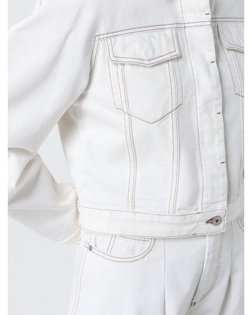 Jacquemus White Denim Jacket