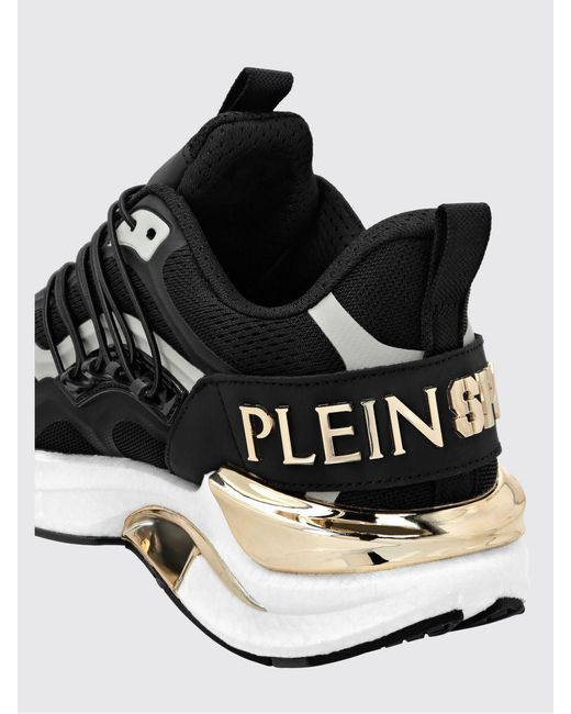 Philipp Plein Black Air Pressure Gen.X.04 Low-Top Sneakers for men