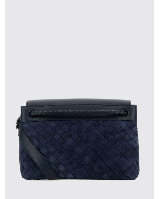 Bottega Veneta Blue Shoulder Bag for men