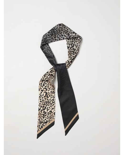 Liu Jo White Animal Print Fabric Bandeau