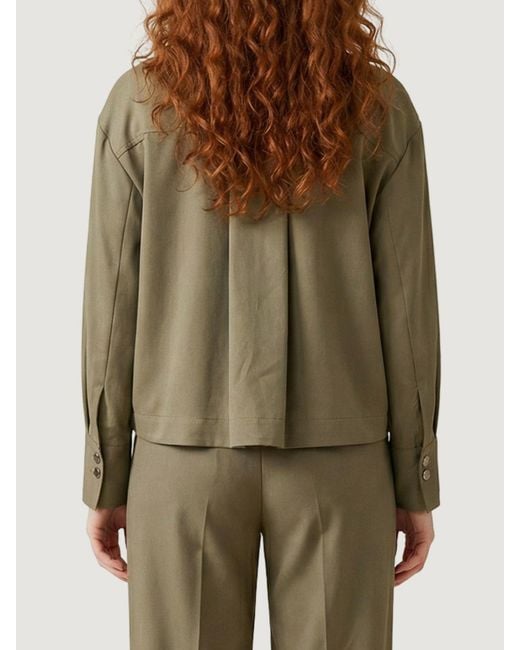 Liu Jo Green Cotton Shirt