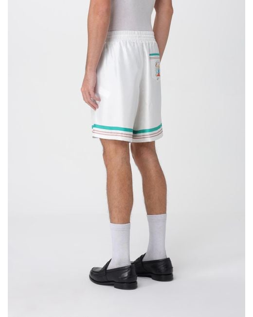 Pantalones Cortos Hombre Casablanca de hombre de color White