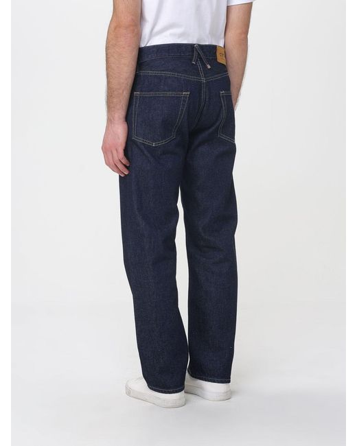 CYCLE Blue Straight Jeans for men