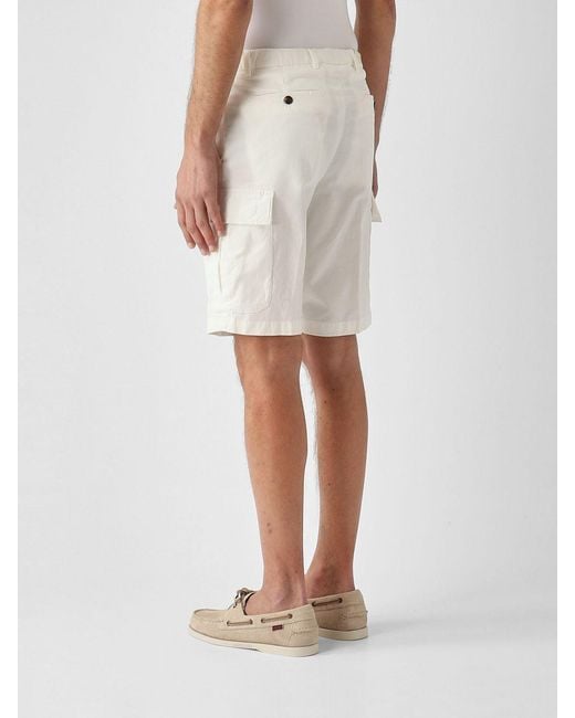 Briglia 1949 White Shorts for men