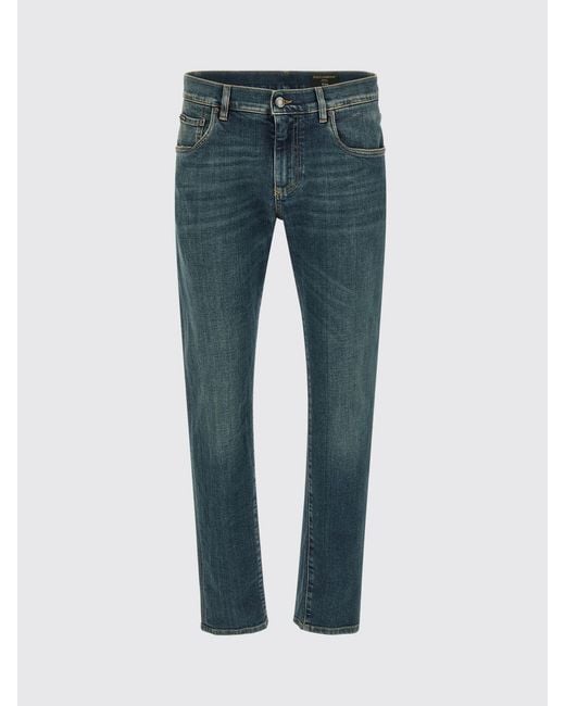Dolce & Gabbana Blue Dolce &Amp Gabbana Slim Fit Stretch Denim Jeans for men