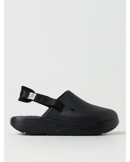 Suicoke Black Flat Sandals