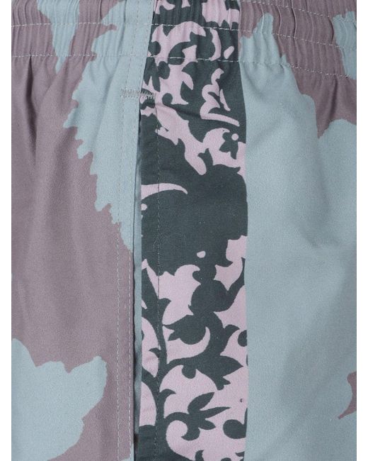 Dries Van Noten Blue Swimsuit for men