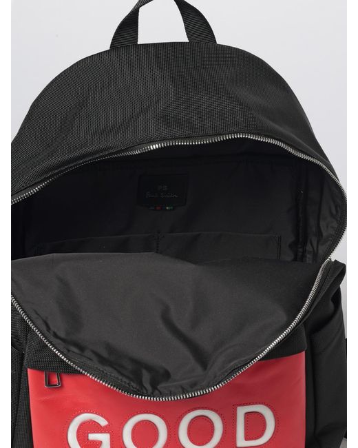 Paul Smith Red Good Backpack for men