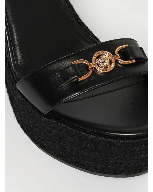 Versace Black High Heel Shoes