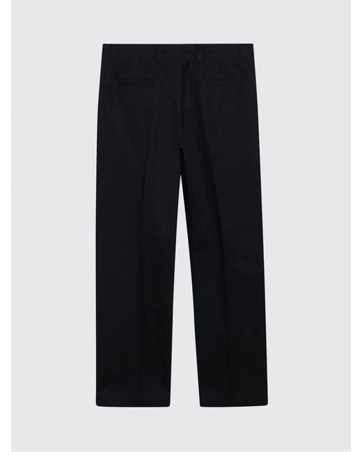 Gucci Black Cotton Tailored Trousers for men