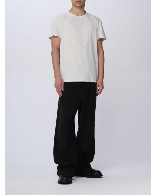 T-Shirt Homme Maison Margiela pour homme en coloris White