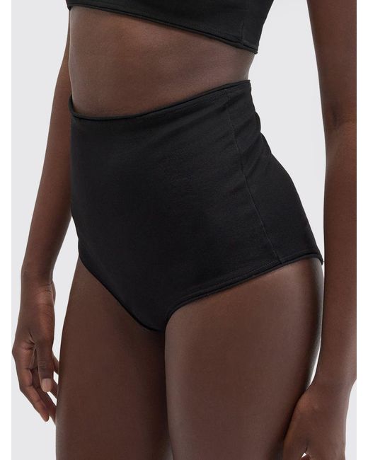 MACCAPANI Black Stretch Jersey Culotte Shorts