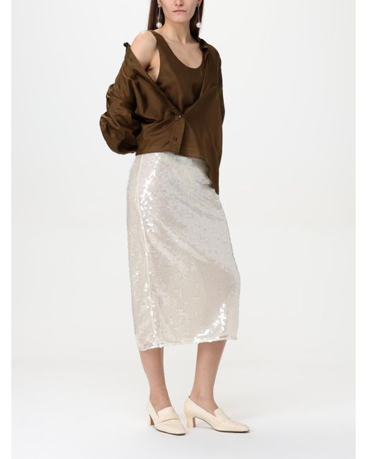 Philosophy Di Lorenzo Serafini Brown Shirt