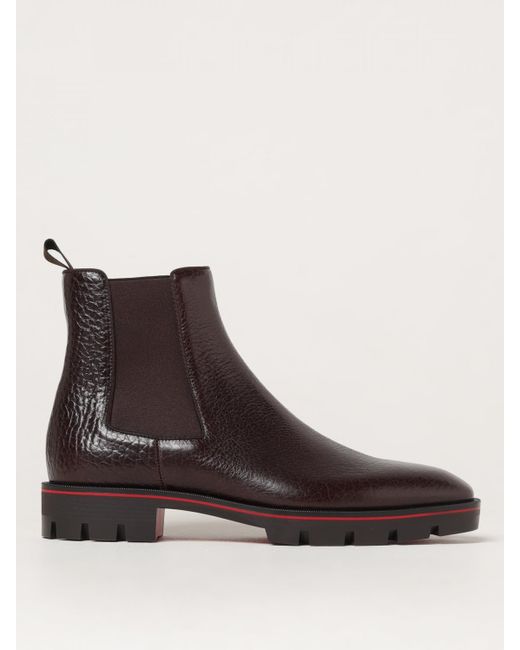 Zapatos Hombre Christian Louboutin de hombre de color Brown