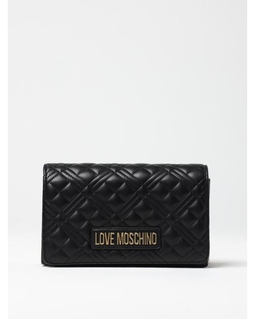 Love Moschino Black Handtasche Damen