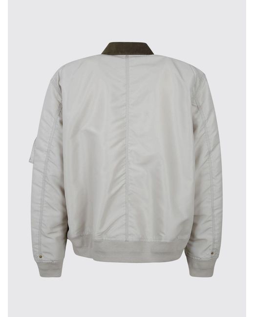 SACAI X CARHARTT WIP Gray Nylon Bomber Jacket for men