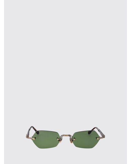 Matsuda Green Flared Frame Sunglasses for men