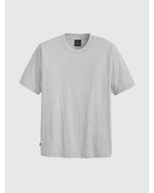 Levi's Gray Basic Cotton T-Shirt for men
