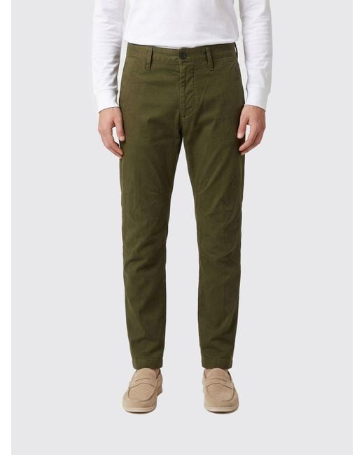 DSquared² Green Stretch Cotton Chino Trousers for men