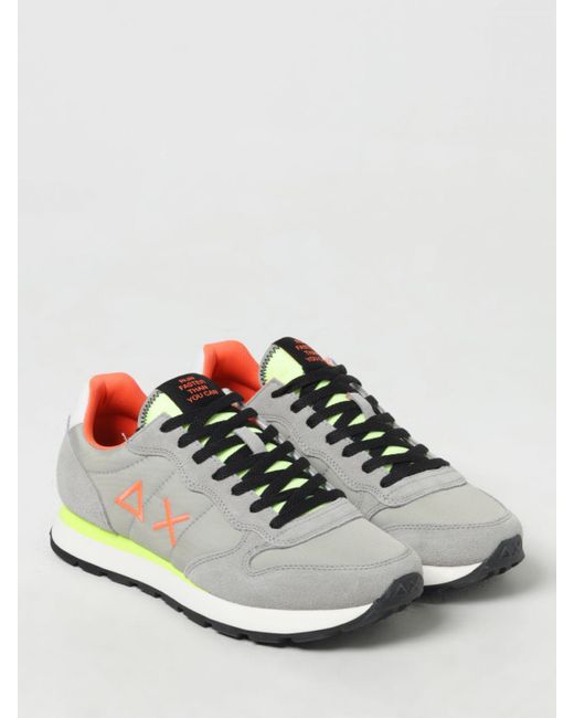 Sun 68 Gray Trainers for men