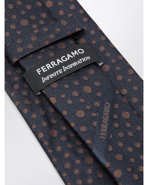 Ferragamo Gray Tie for men