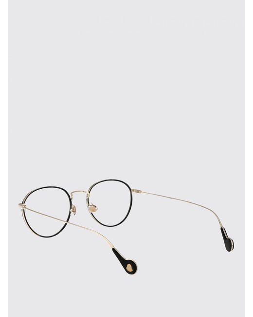 Moncler White Optical Frames for men
