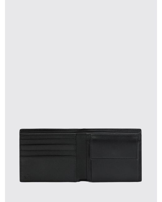 Gucci White Gg Emblem Embossed Leather Wallet for men