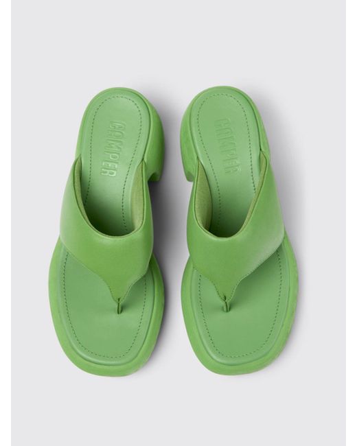 Camper Green Flache sandalen