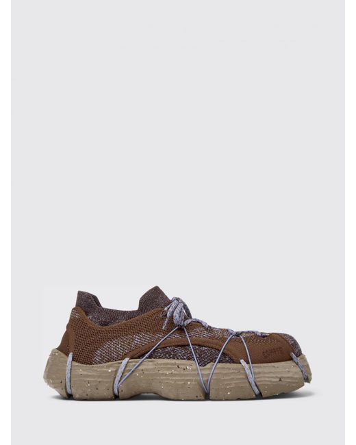 Camper Brown Roku Recycled Polyester Sneakers for men