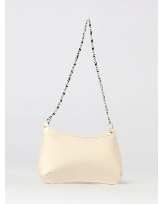 Jacquemus Natural The Small Bisou Chaine Leather Shoulder Bag