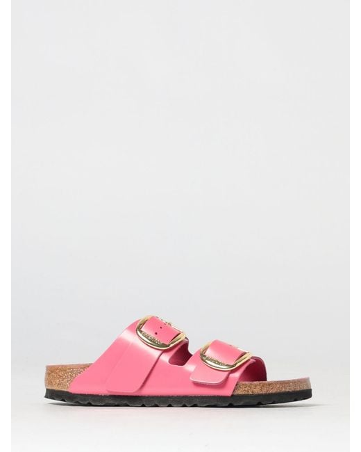 Birkenstock Pink Arizona Big Buckle Sandals
