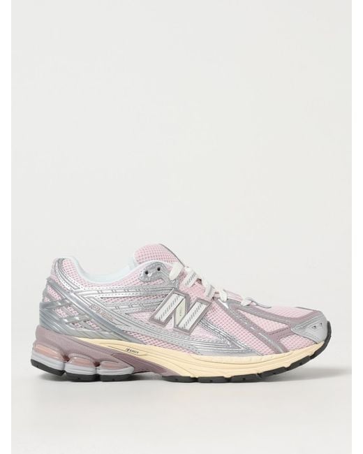 New Balance White 1906R Pinksilver Running Shoe