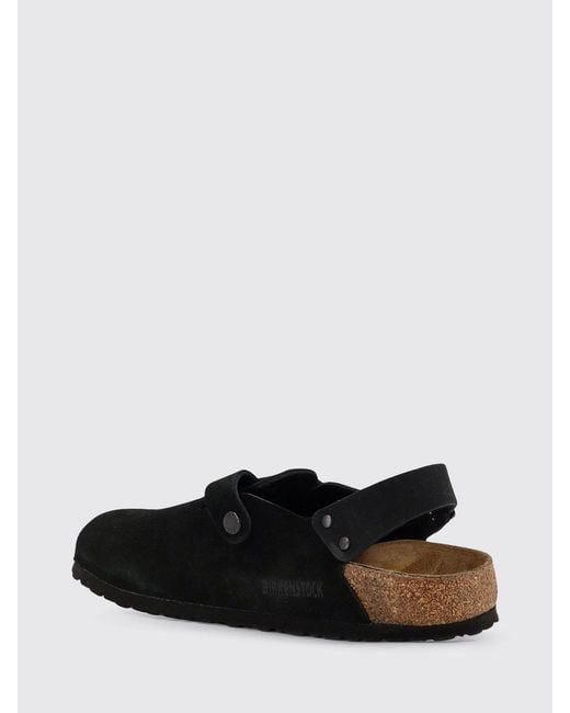 Birkenstock White Tokio Suede Mules for men