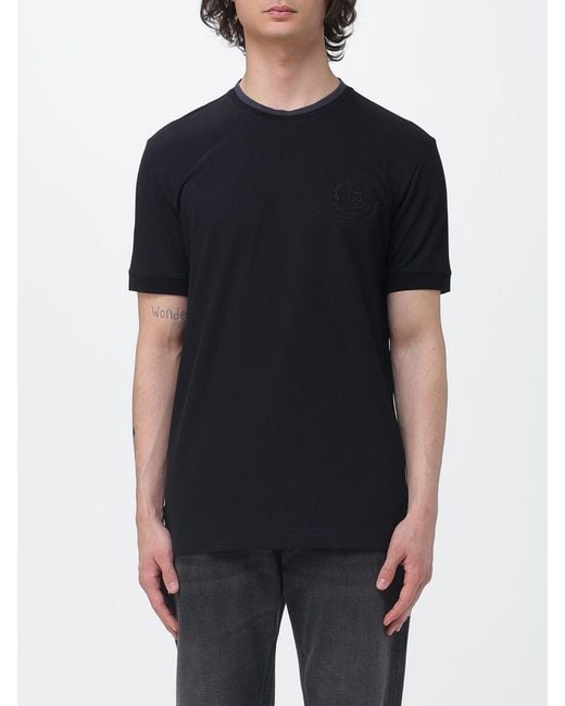Dolce & Gabbana Black Dolce &Amp Gabbana Cotton T-Shirt for men