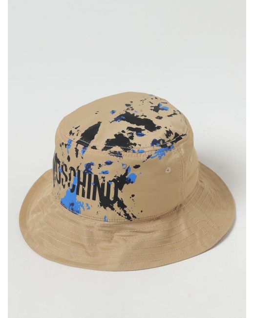 Moschino Couture Metallic Hat for men